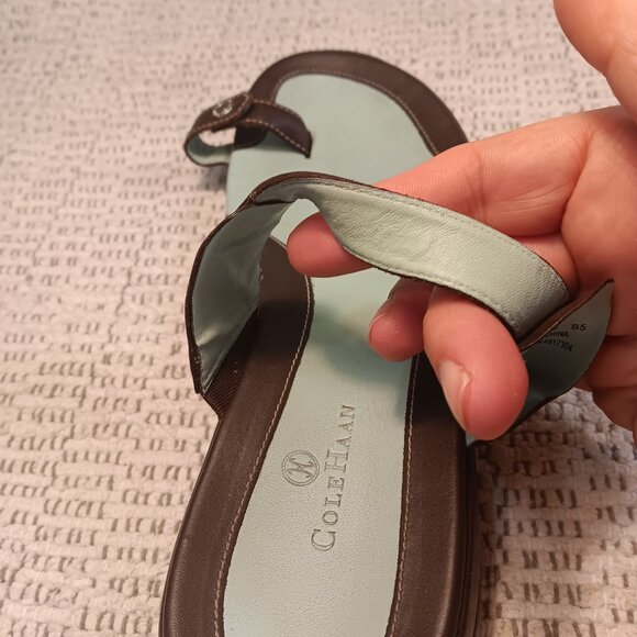 Cole Haan Brown and Green Sandals - Picture 4 of 14